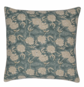 Modern Marigold Teal Pillow 20x20