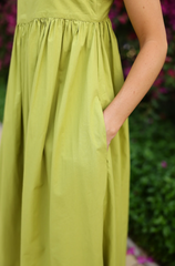 Laguna Sun Dress Sweet Lime