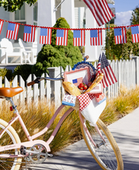 Gingham Flag Banner