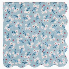 Floral Cocktail Paper Napkin Set