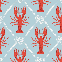 Beach Nautical Funny Cocktail Napkins | Lobster