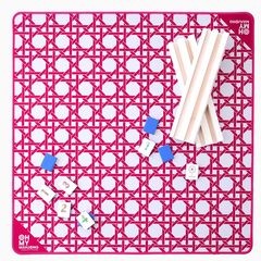 Mini Pink Cane Mat