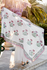 Sarong in Bag Pink Flower