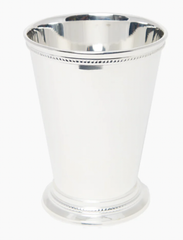Hammered Copper Mint Julep Cup with Pure Silver Plate Gift Box