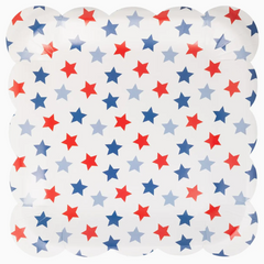 Stars Plate (8 Ct)