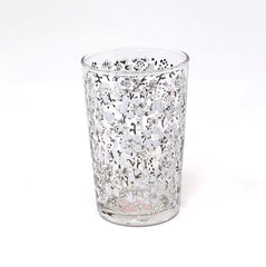 Set of 6 Eden Clear Silver