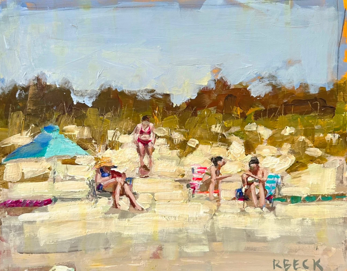 8x10 Beach Day Print