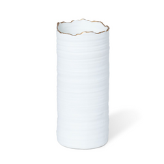 Gilded Organic Edge Vase