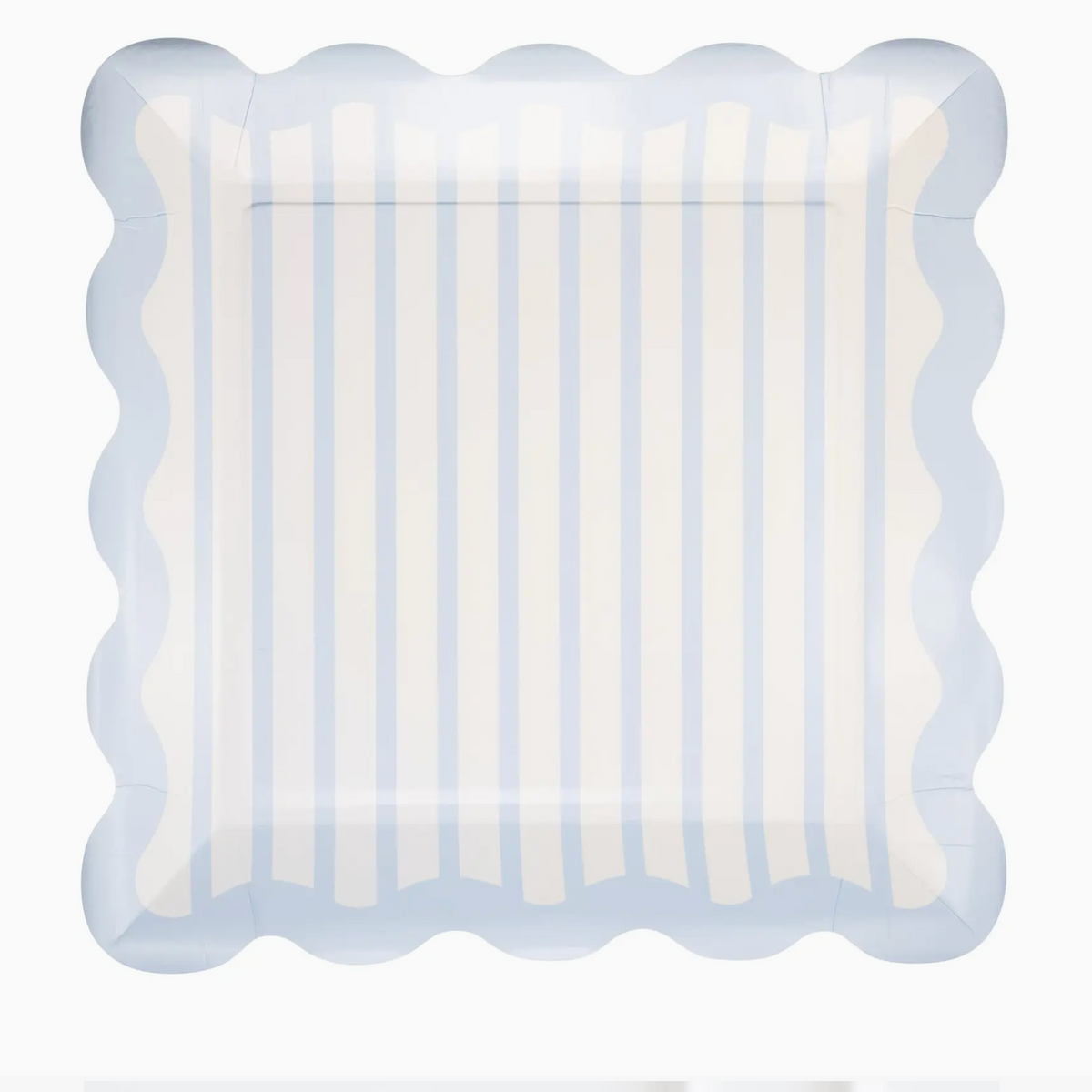 Blue Striped 10 Plate