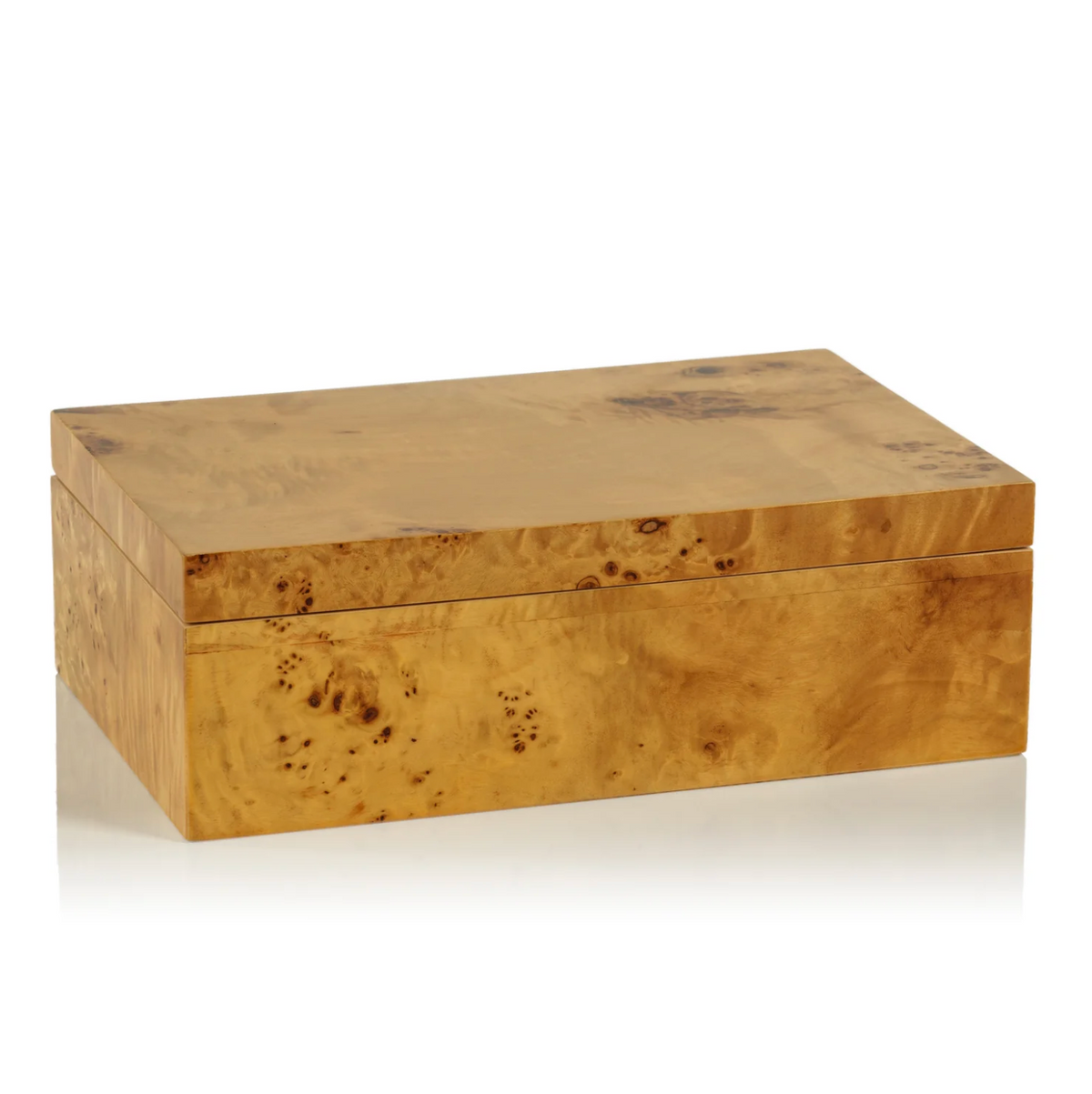 (L) Leiden Burl Wood Design Box