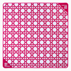 Mini Pink Cane Mat