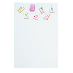 Large Mahjong Tiles Notepad