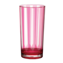 20 oz. Acrylic Drinking Glass with Stripes, 3 Colors