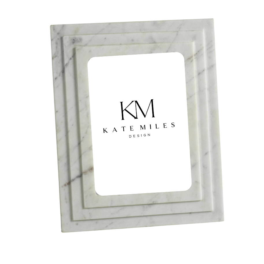 Clermont Marble Photo Frame - 4x6