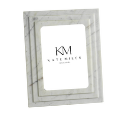 Clermont Marble Photo Frame - 4x6