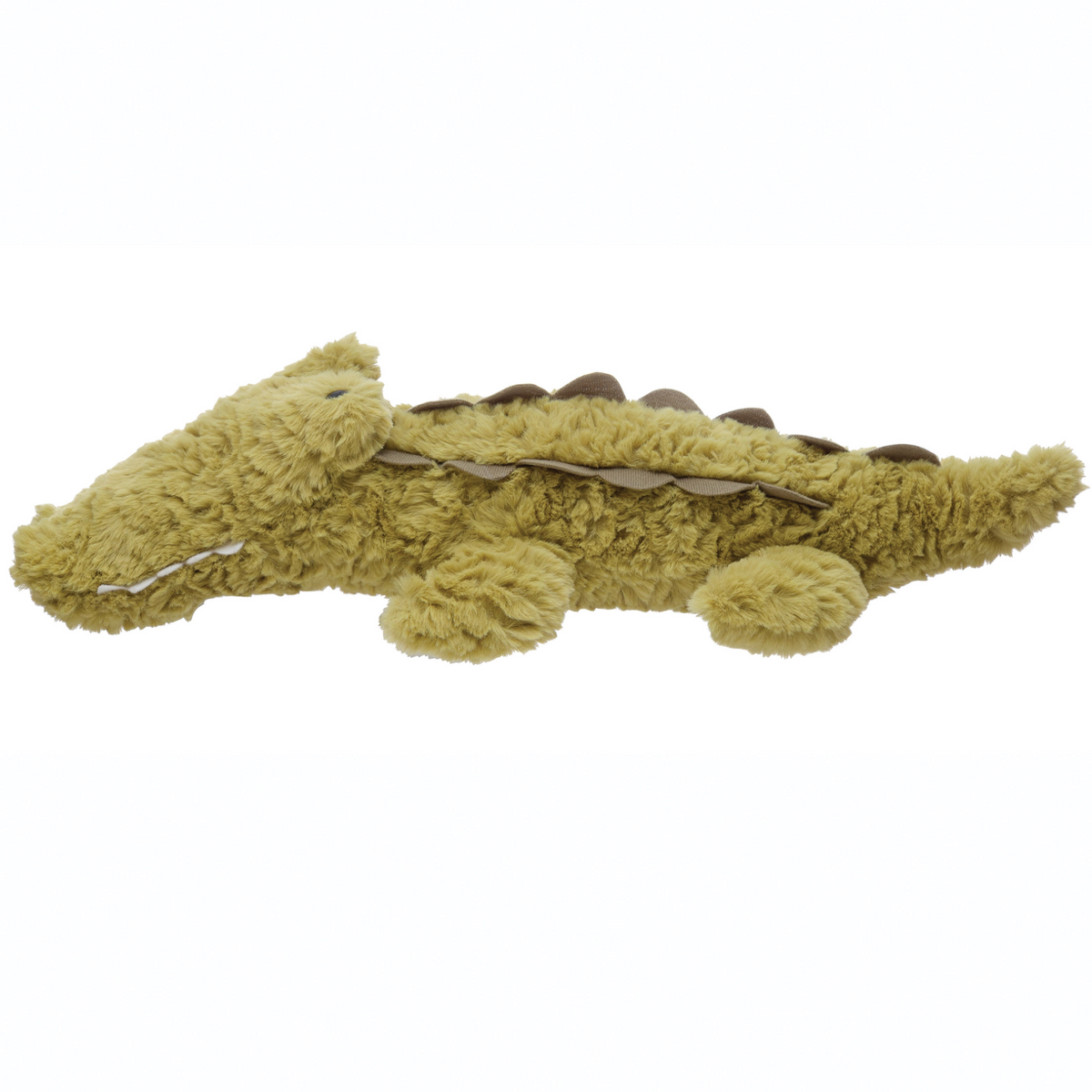 19L x 9W Polyester Plush Alligator, Green
