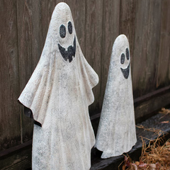 (S) PAINTED METAL GHOST