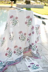 Sarong in Bag Pink Flower
