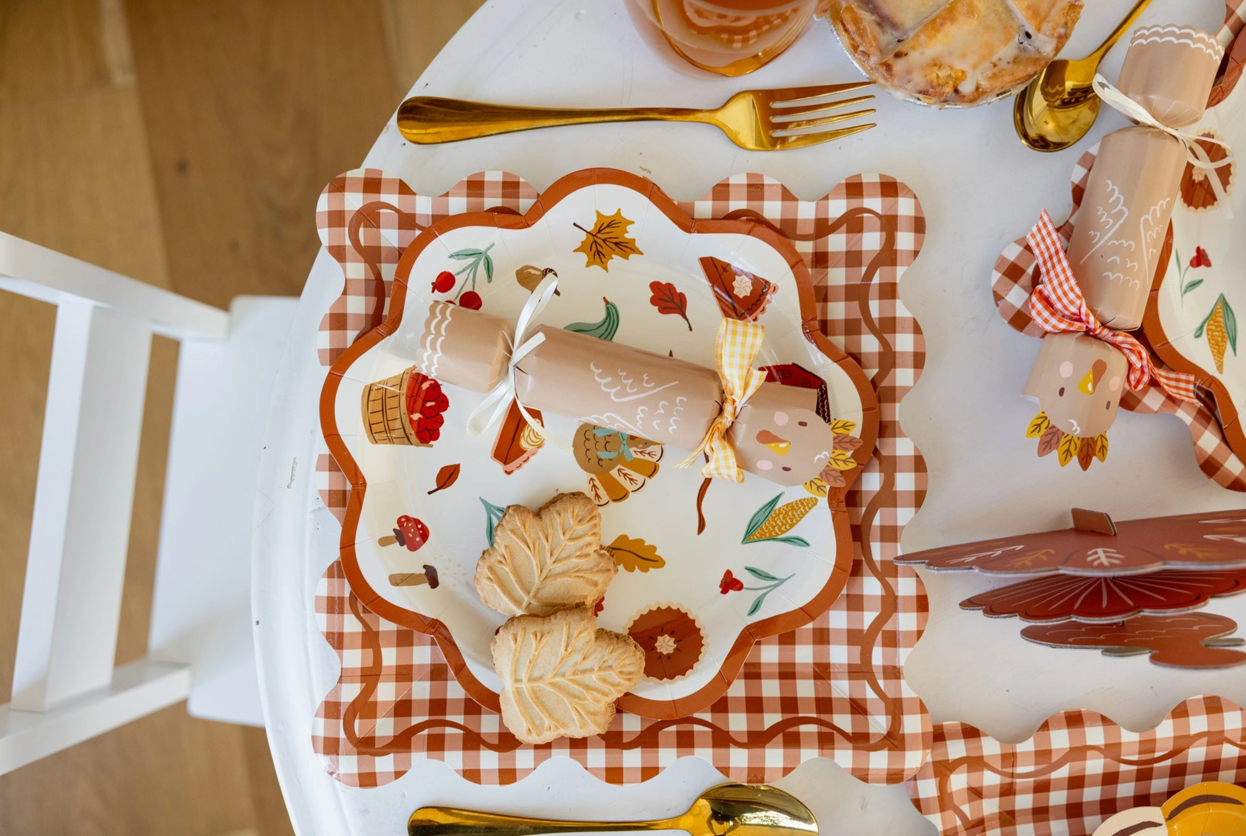 Harvest Turkey Cocktail Paper Napkins